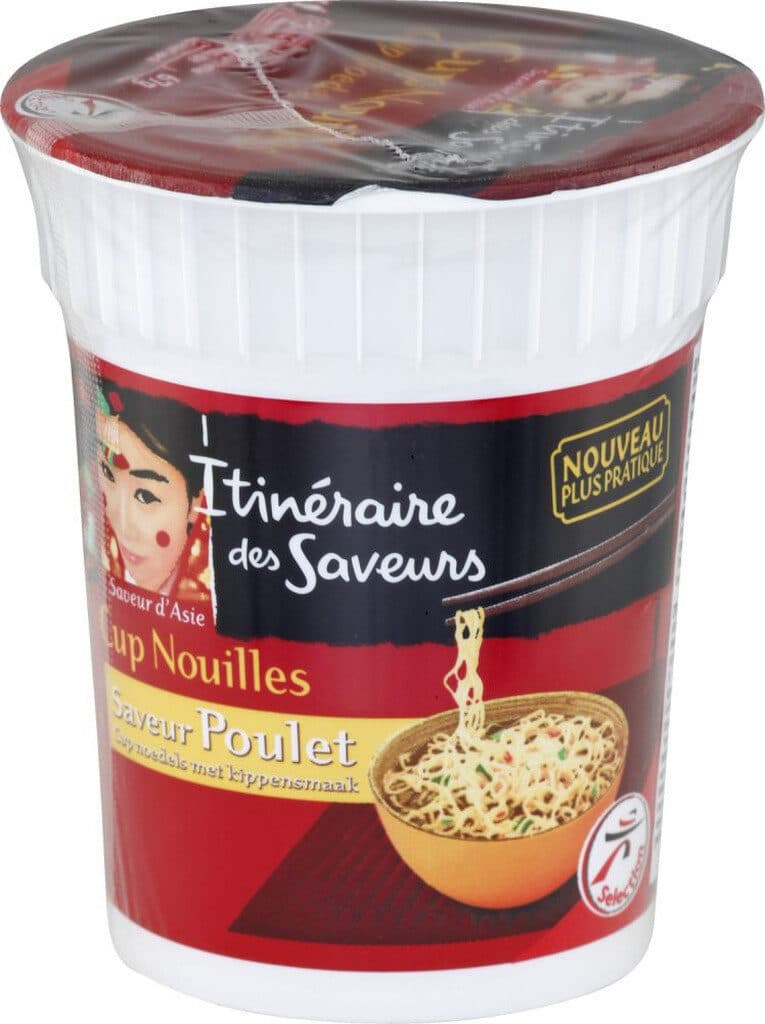 itinéraire des saveurs Saveur d'Asie - Cup Nouilles saveur poulet packshot