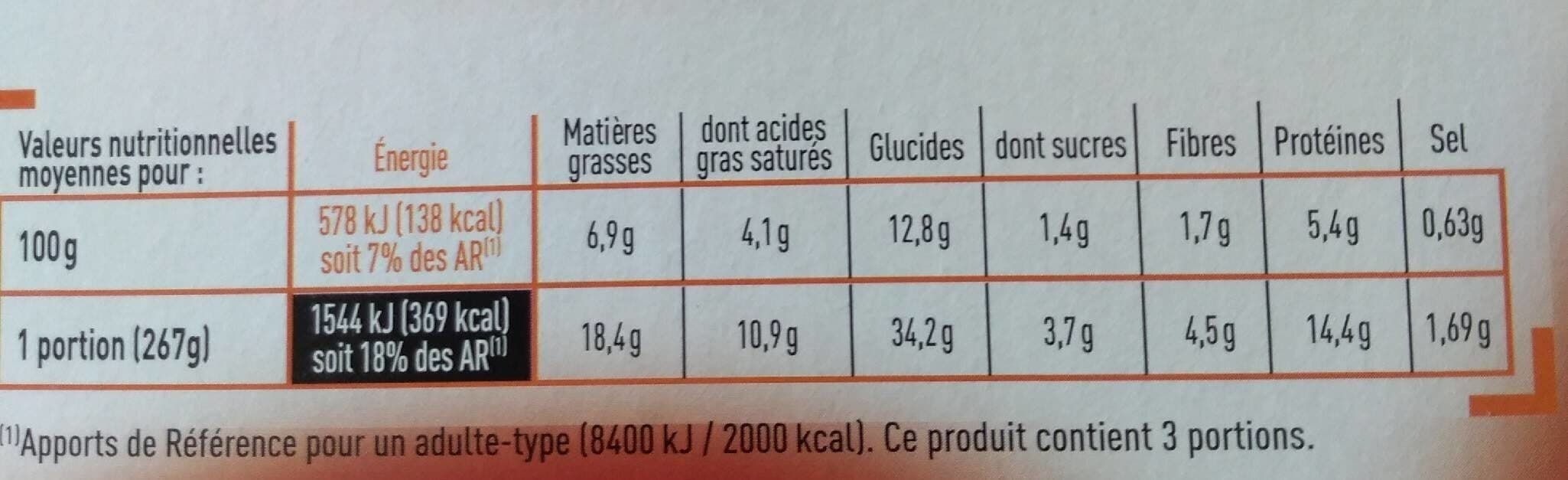 Netto HACHIS PARMENTIER 800g packshot