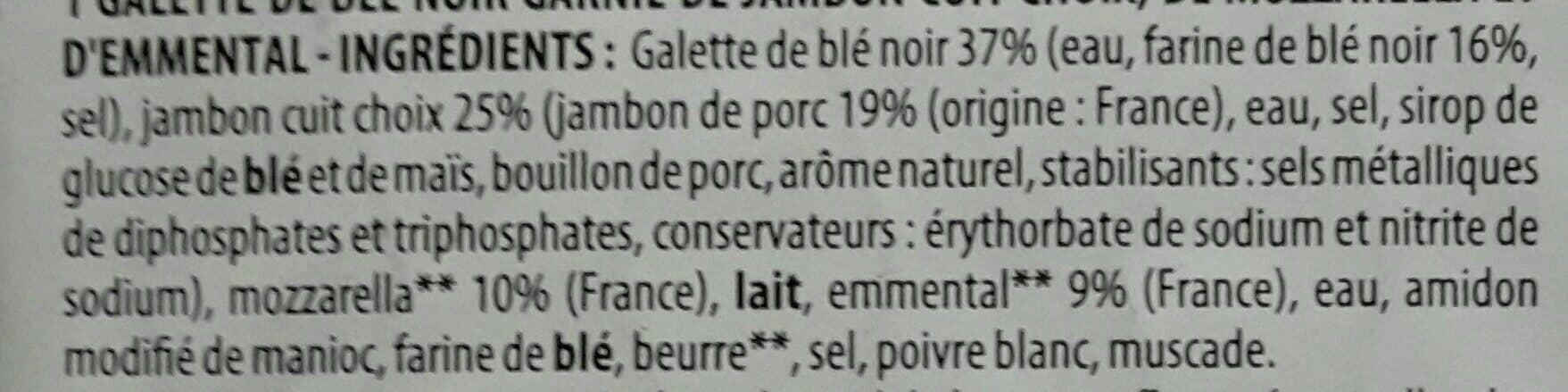Intermarché Crêpes Jambon Fromage packshot