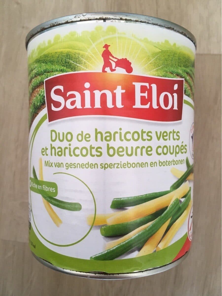 Saint eloi Duo haricots verts haricots beurre coupés - 4/4 packshot
