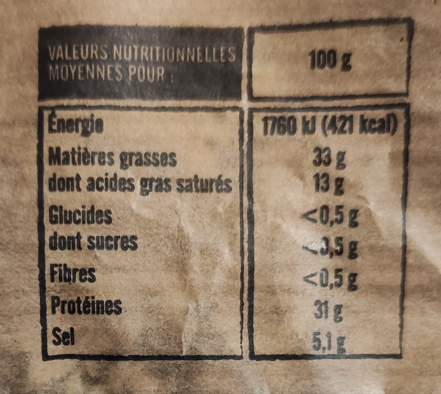 Itinéraire de nos régions LS Saucisse perche de l'Aveyron 280g packshot