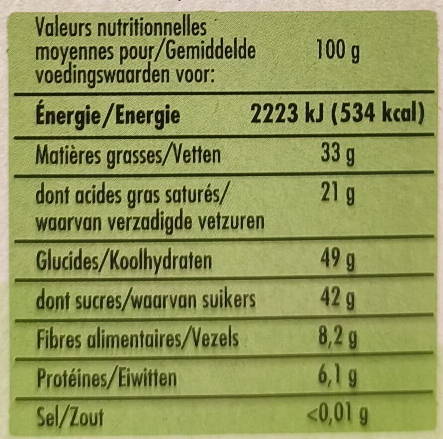 Intermarché Tablette BIO dégustation Noir pépites orange packshot
