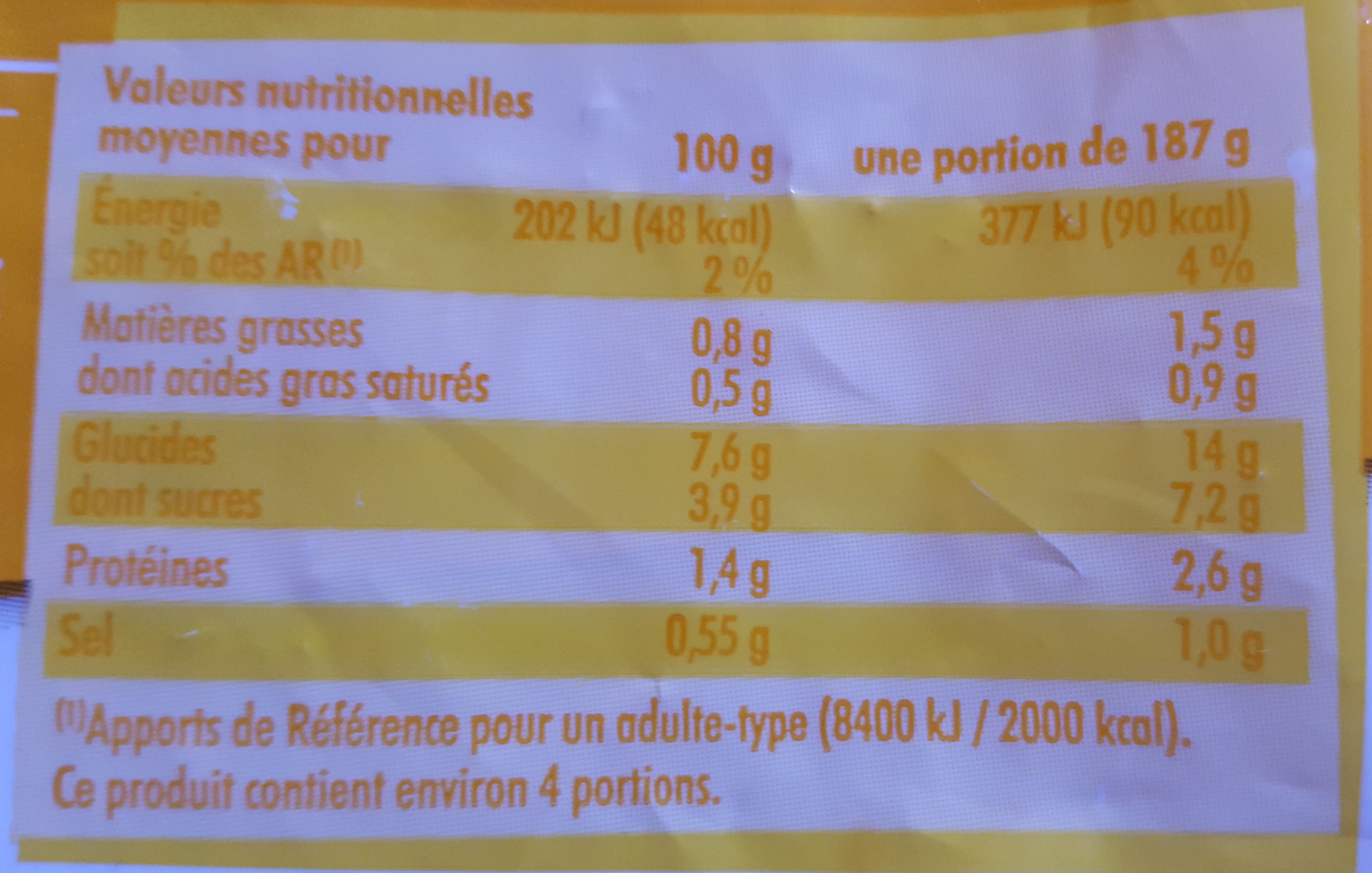 Saint eloi Purée carottes potirons cuisinée surgelée 750g packshot