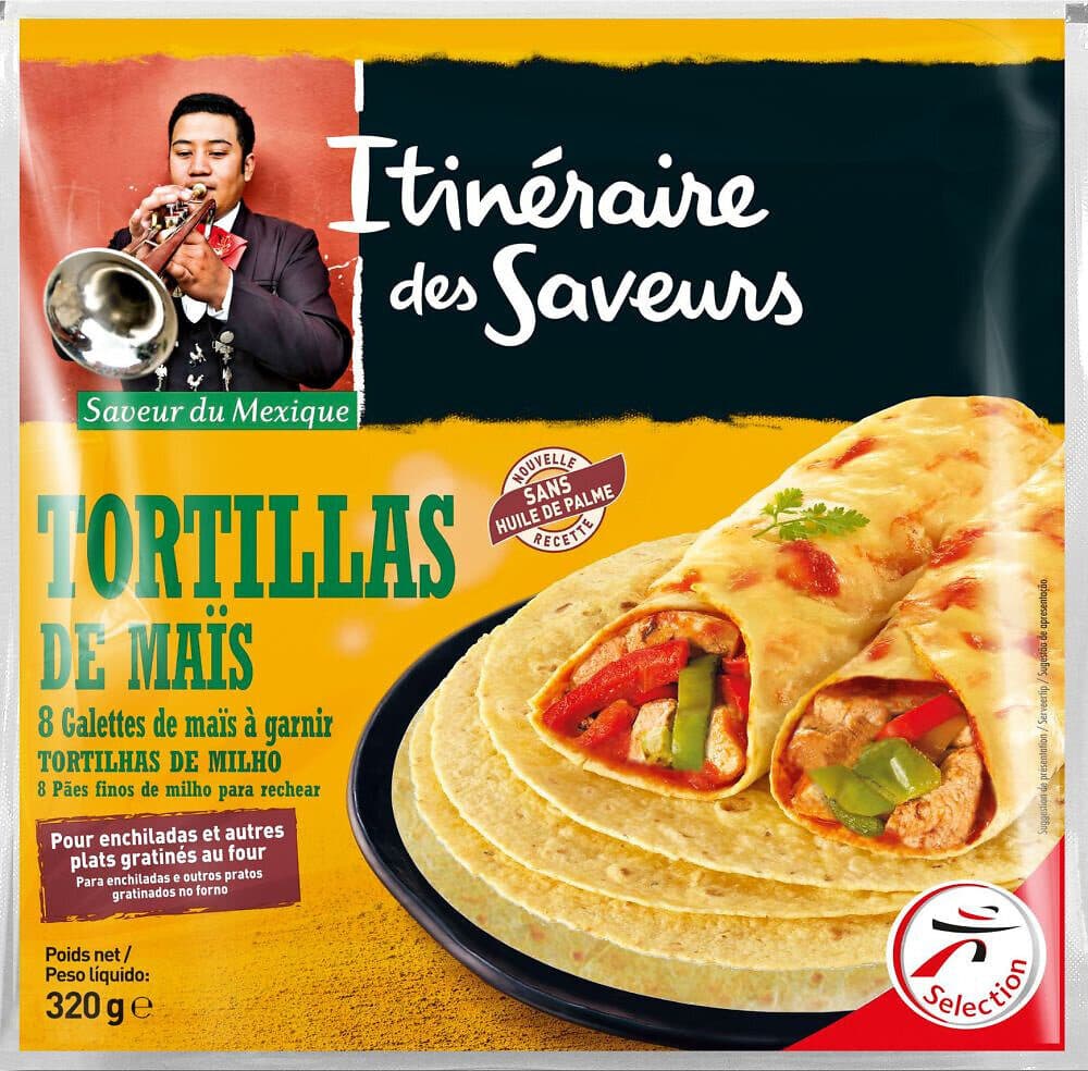 Itinéraire des Saveurs Tortillas de blé et maïs packshot