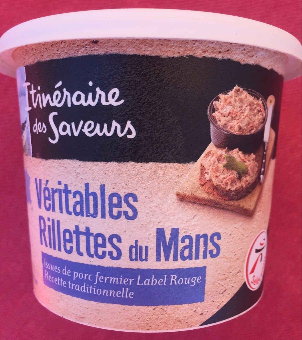 Intermarché Véritables rillettes du Mans packshot