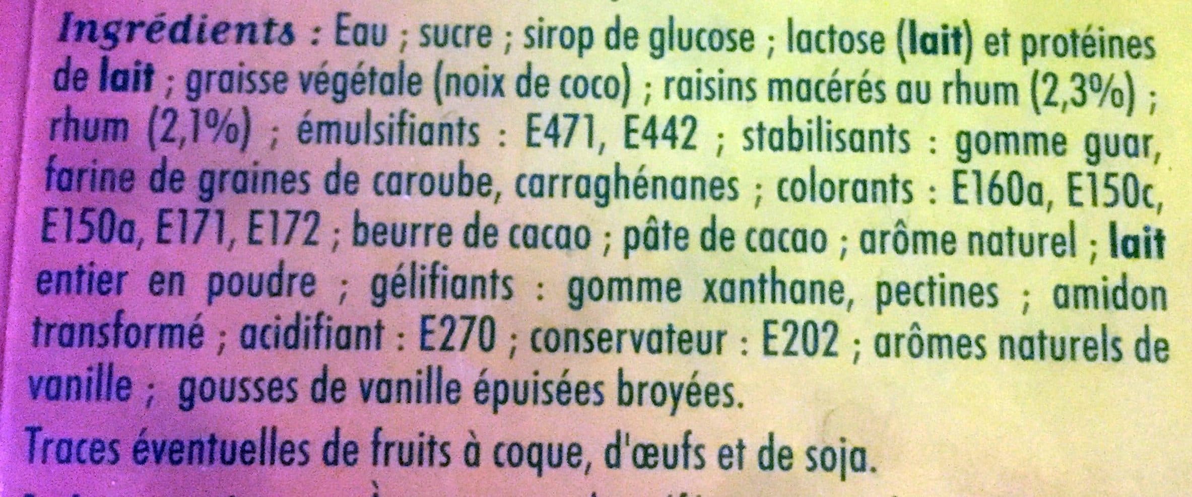 Adelie Bûche rhum raisin (G) - 1000mL packshot