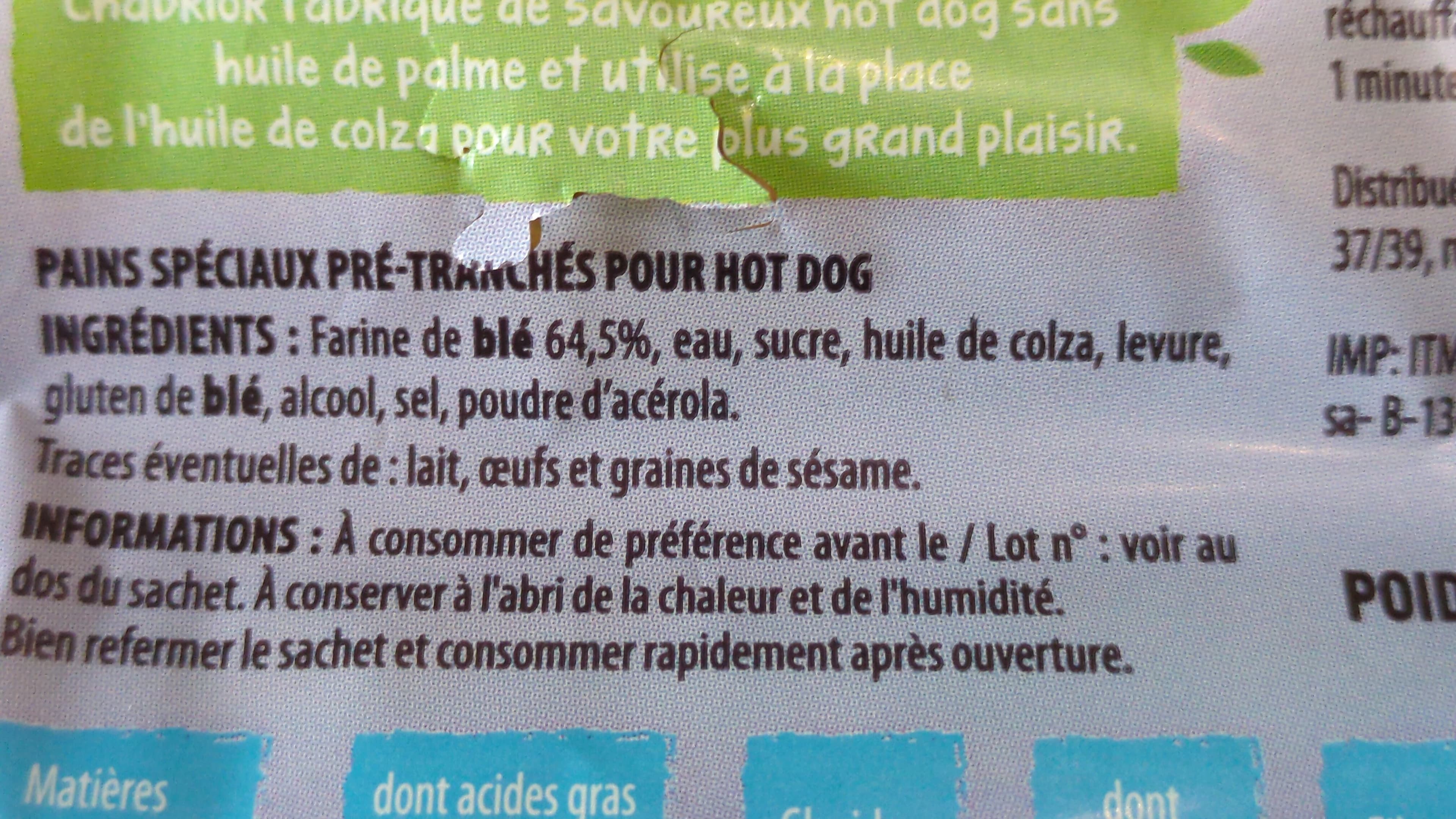 Chabrior Hot Dog x4 packshot