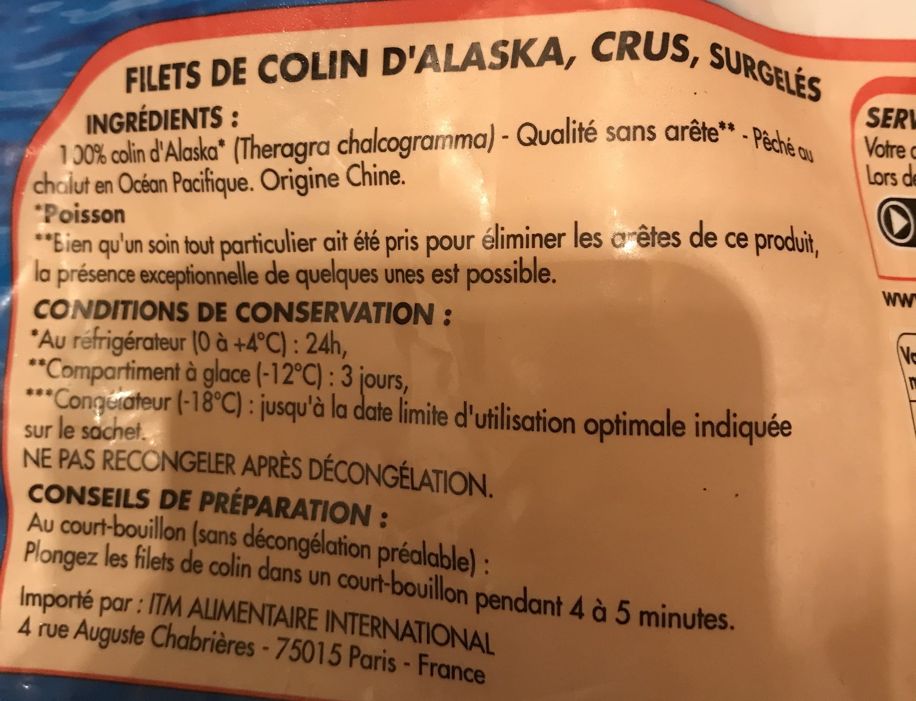 Netto Filets de colin d'alaska 1 kg (2100/02b11) packshot
