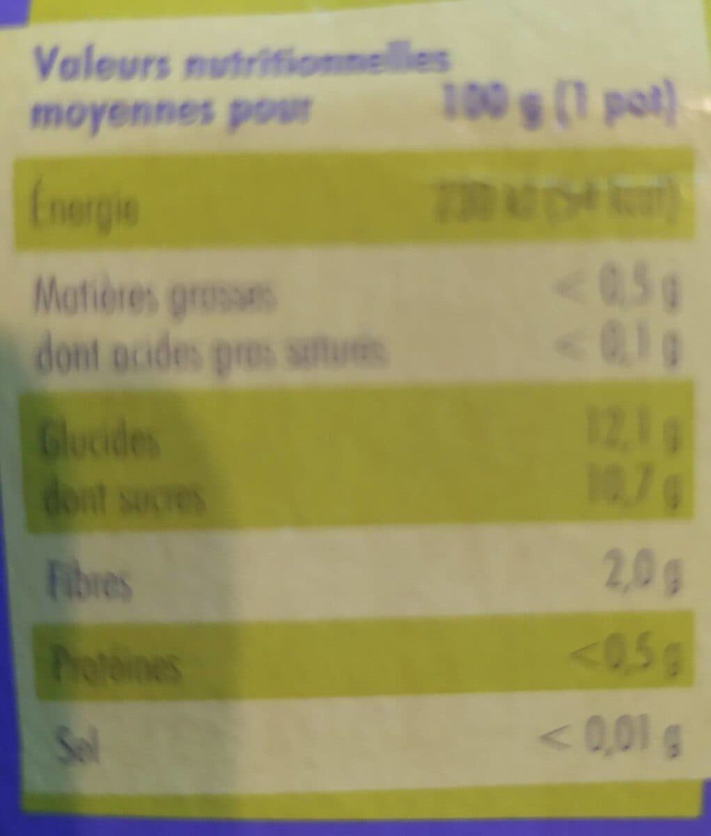 Paquito Puree de fruits pomme myrtille ssa 4x100g packshot