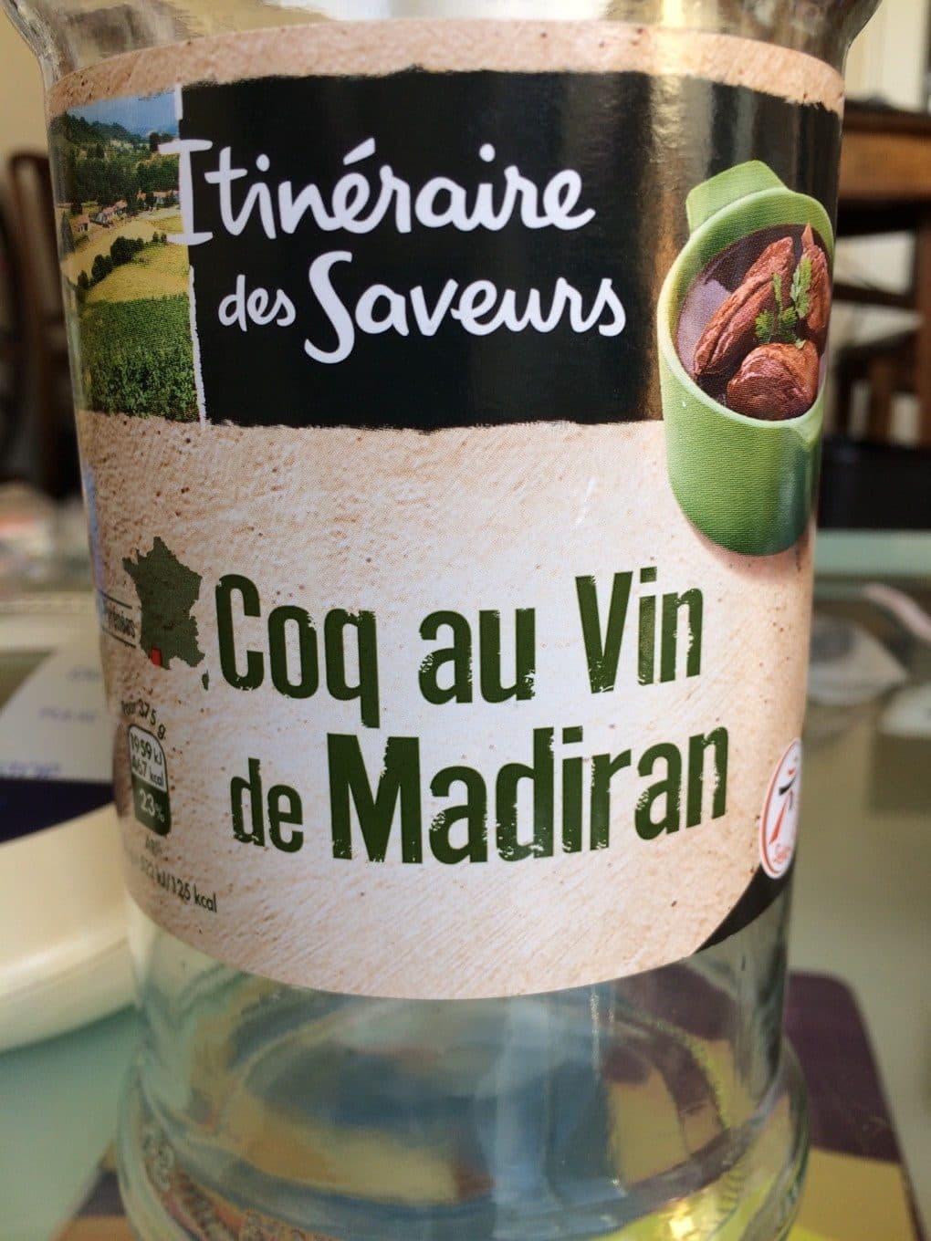 Itinéraire des Saveurs Coq au vin de Madiran packshot