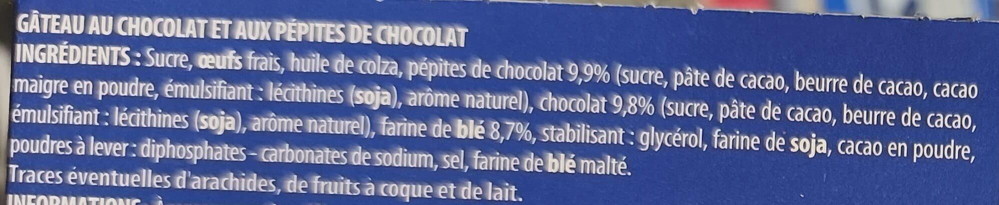 Chabrior Brownie Choco Pépites packshot
