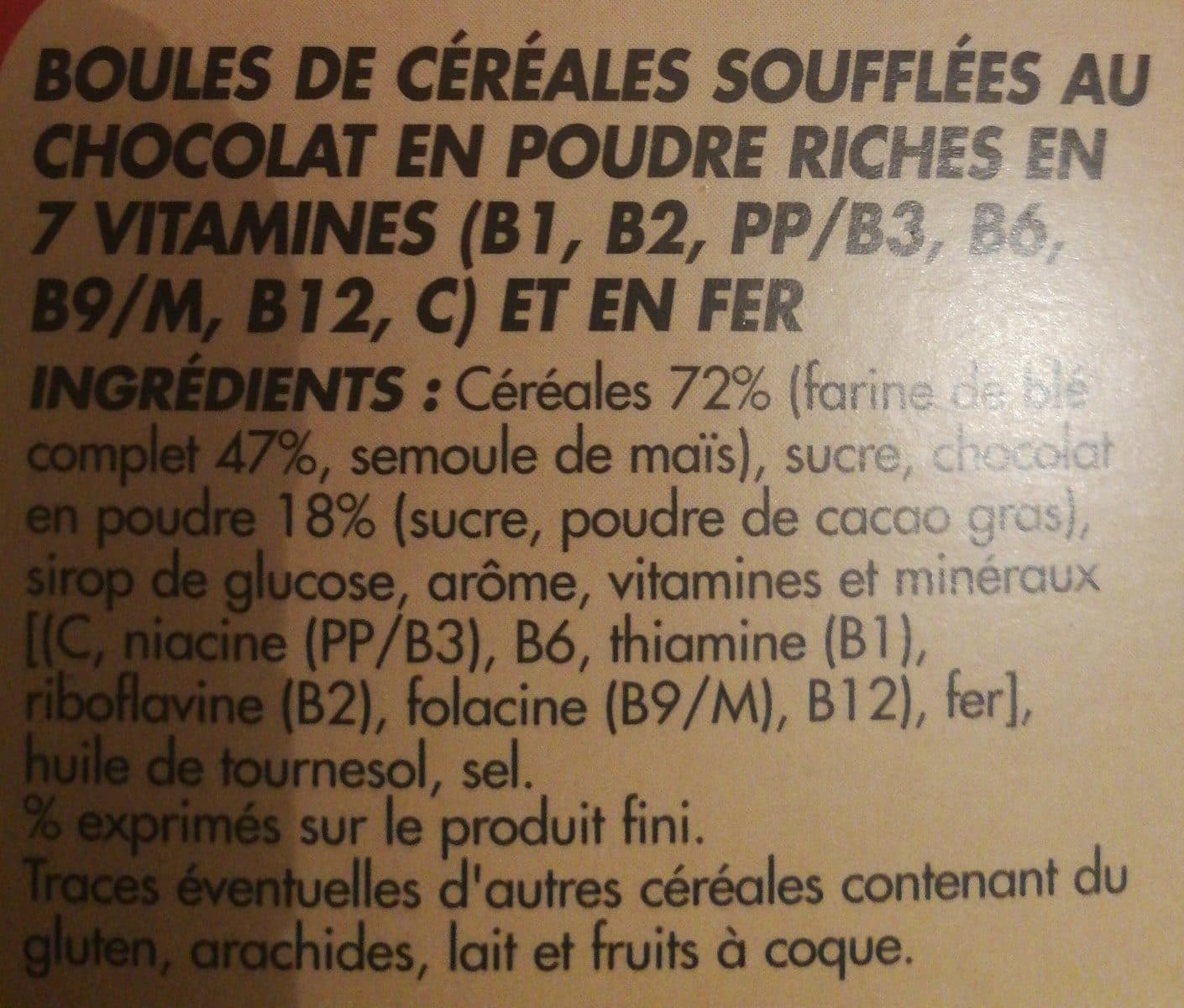Netto Boule choco 500g packshot
