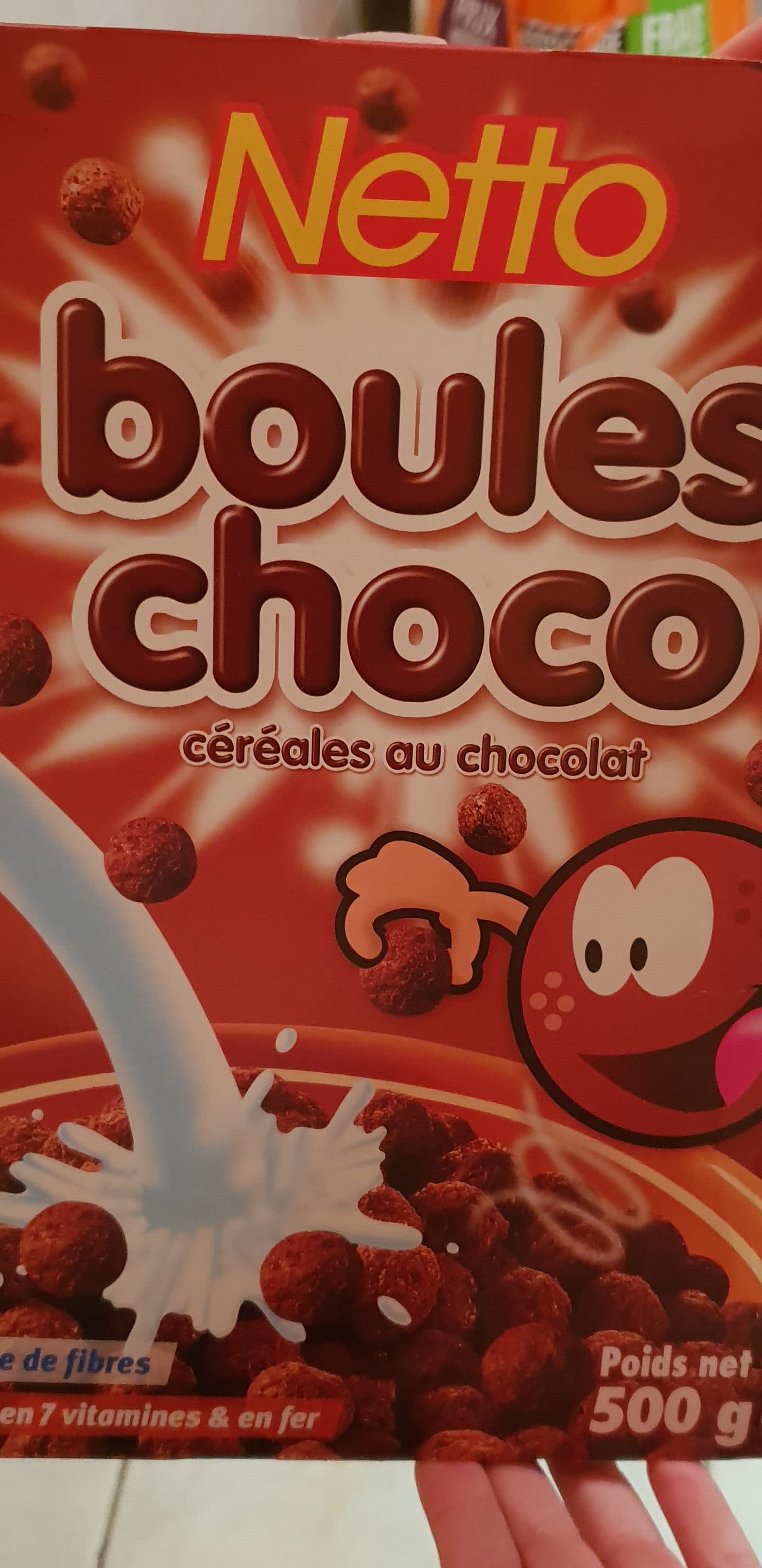 Netto Boule choco 500g packshot