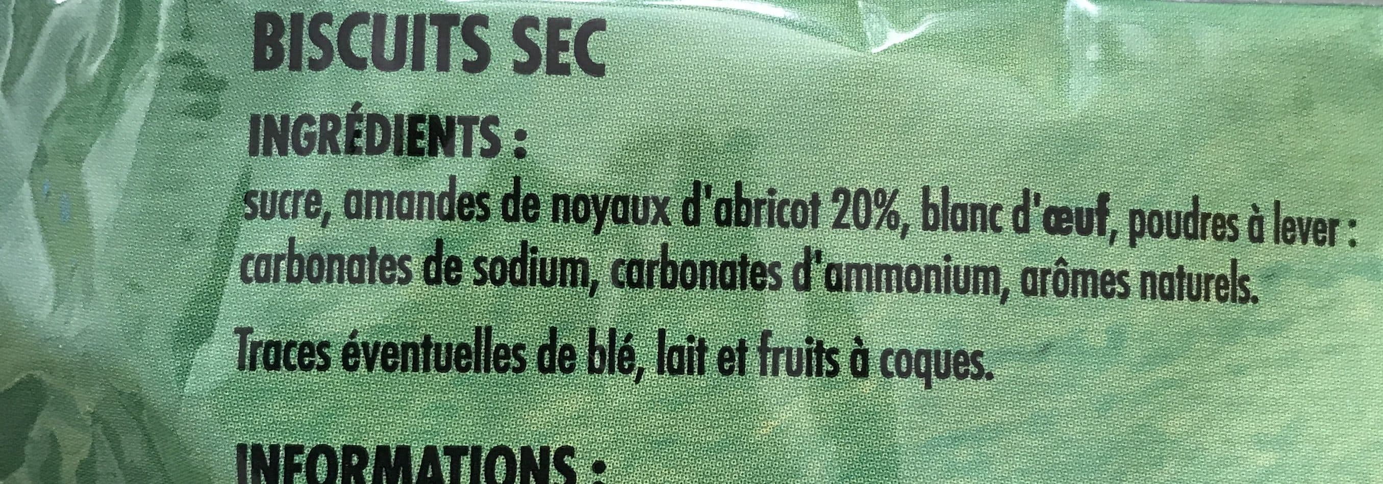 Intermarché Amaretti packshot