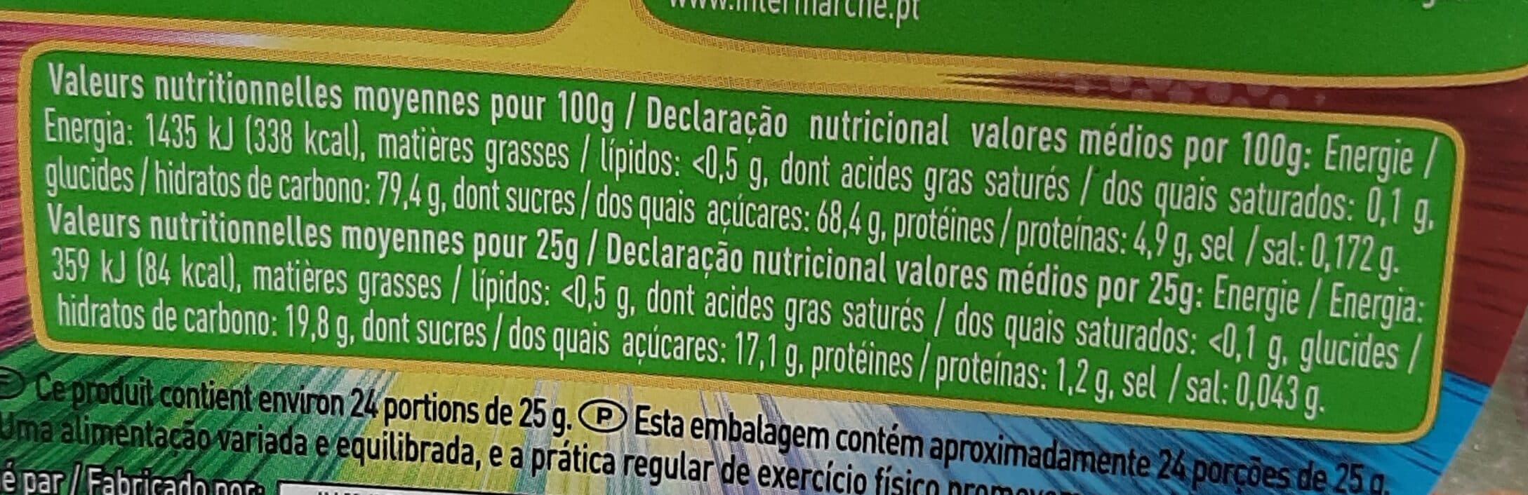 Elodie Assortiment de confiseries gelifiees aromatisees - piquant packshot