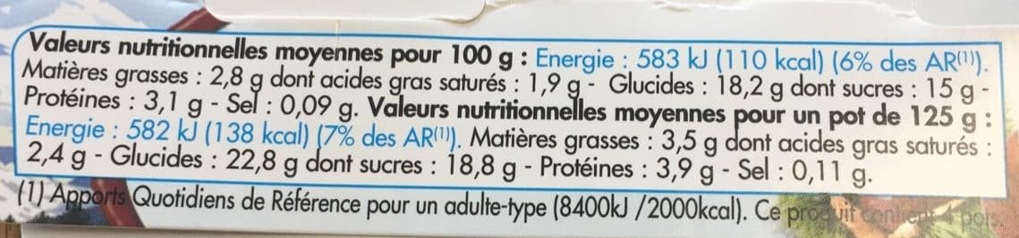 Paturages Yaourt de Savoie sur lit de Châtaigne packshot