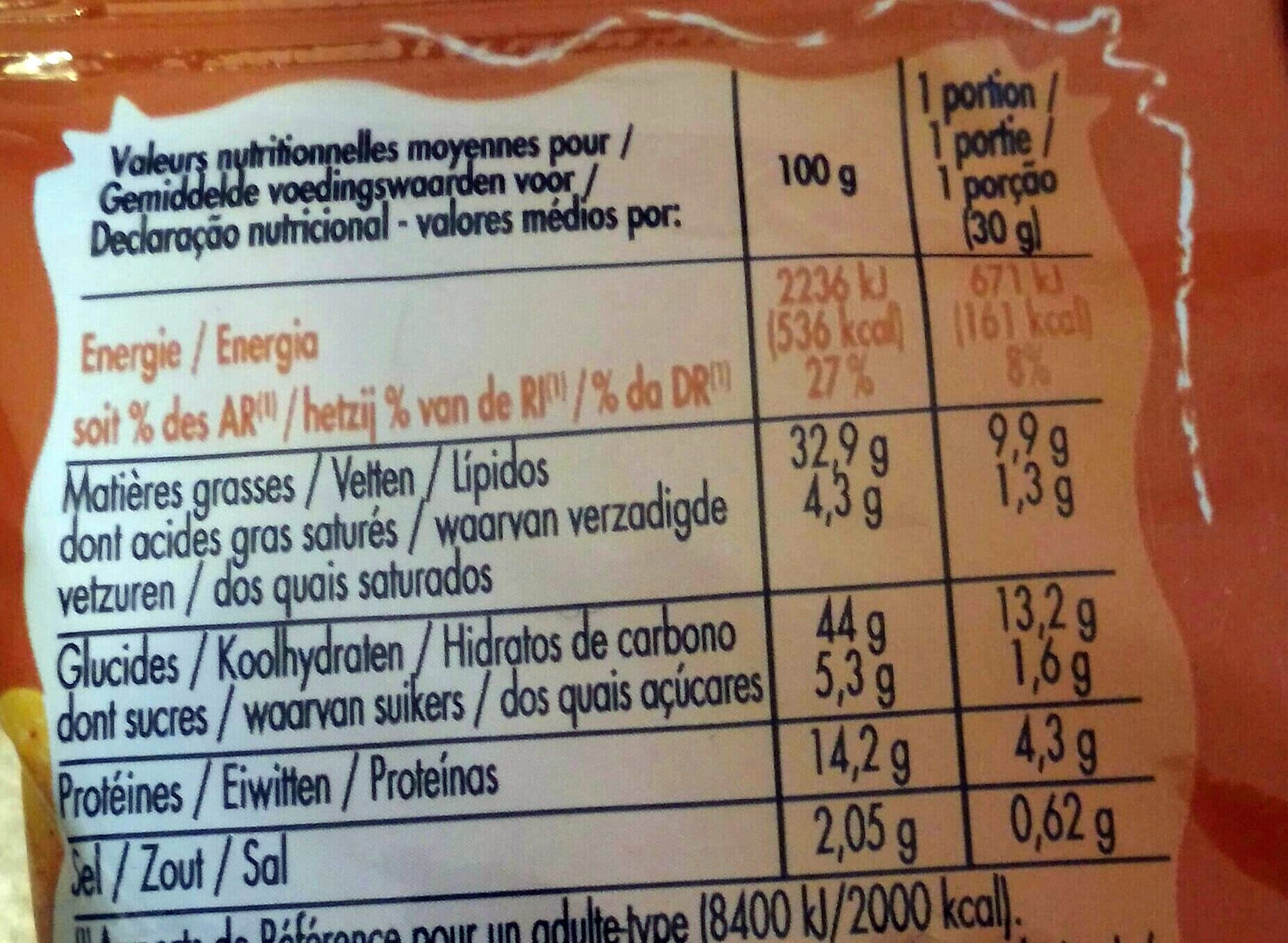 Bouton d'or Cacahuètes enrobées goût paprika - Crusty Nuts packshot