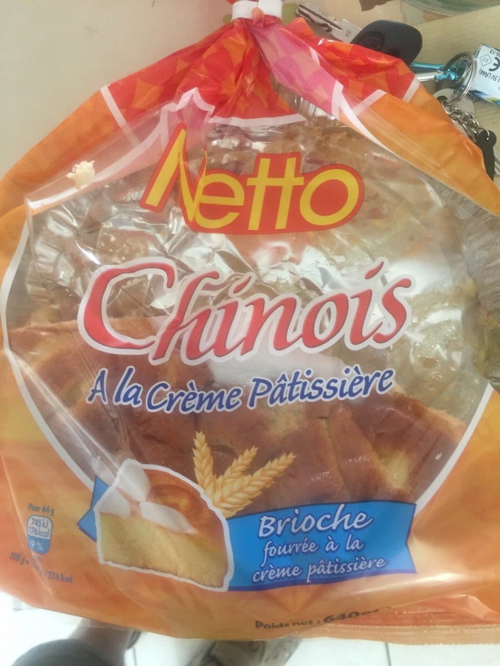 Netto Chinois à la crème pâtissière 640g packshot
