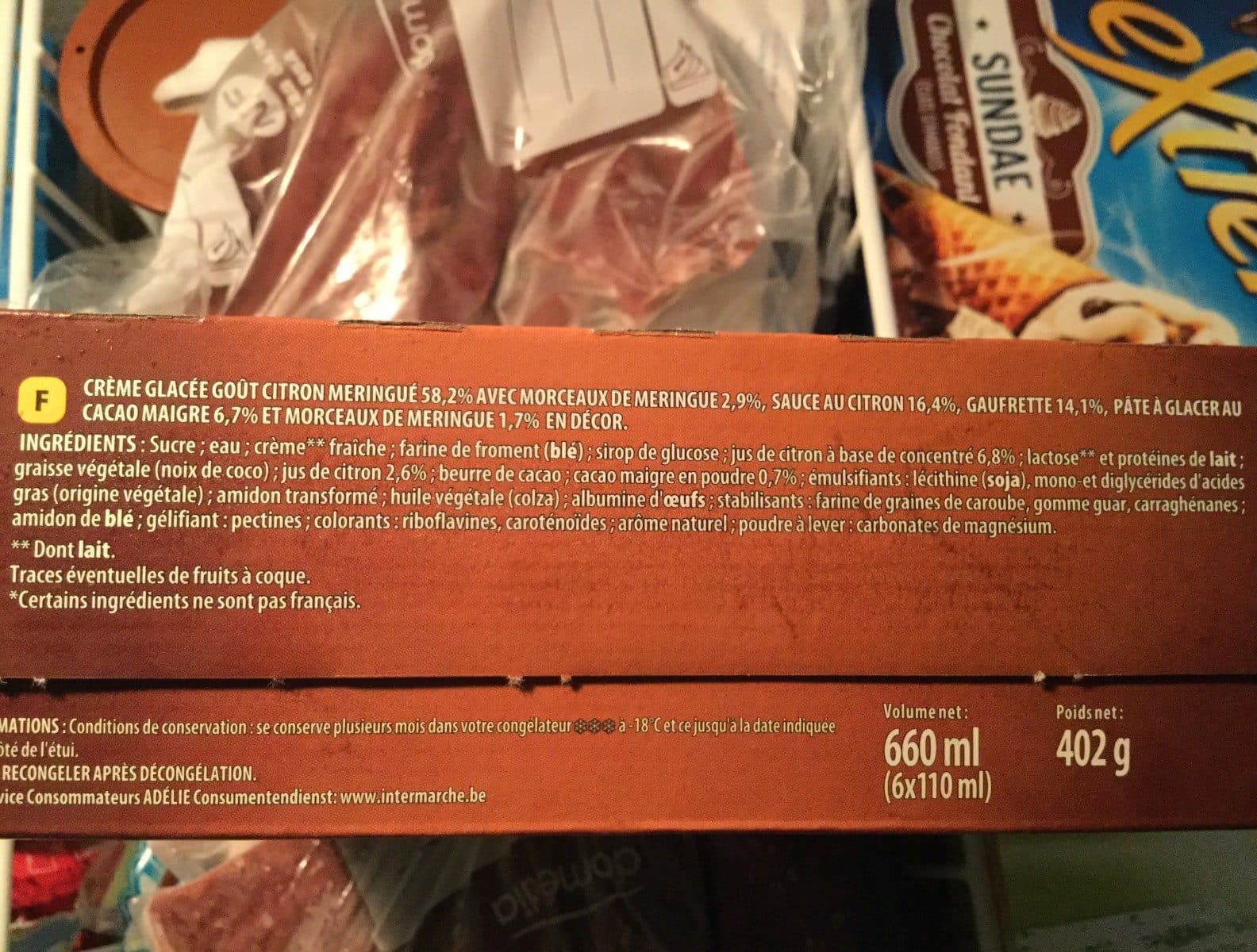 Adélie Glace Citron Meringué packshot