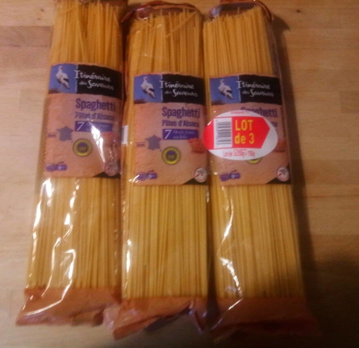 Itinéraire des Saveurs Spaghetti Pâtes d'Alsace packshot