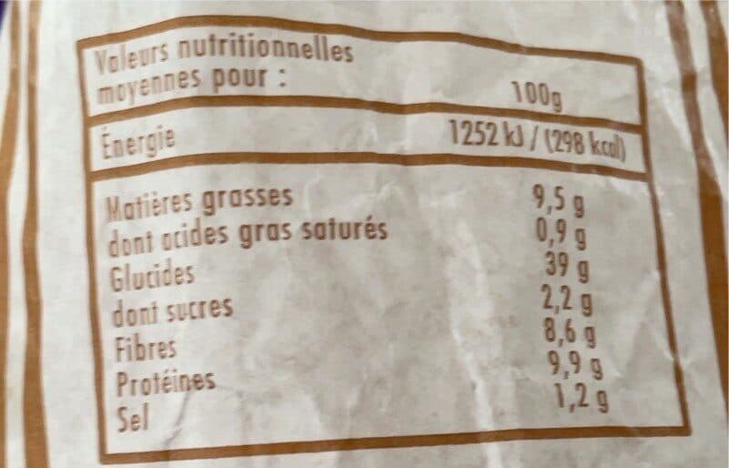 Sans marque Pain aux noix precuit/300g packshot