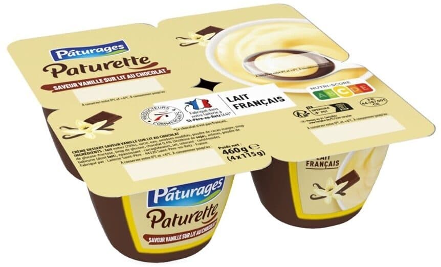 Paturages Cd vanille / lit chocolat packshot