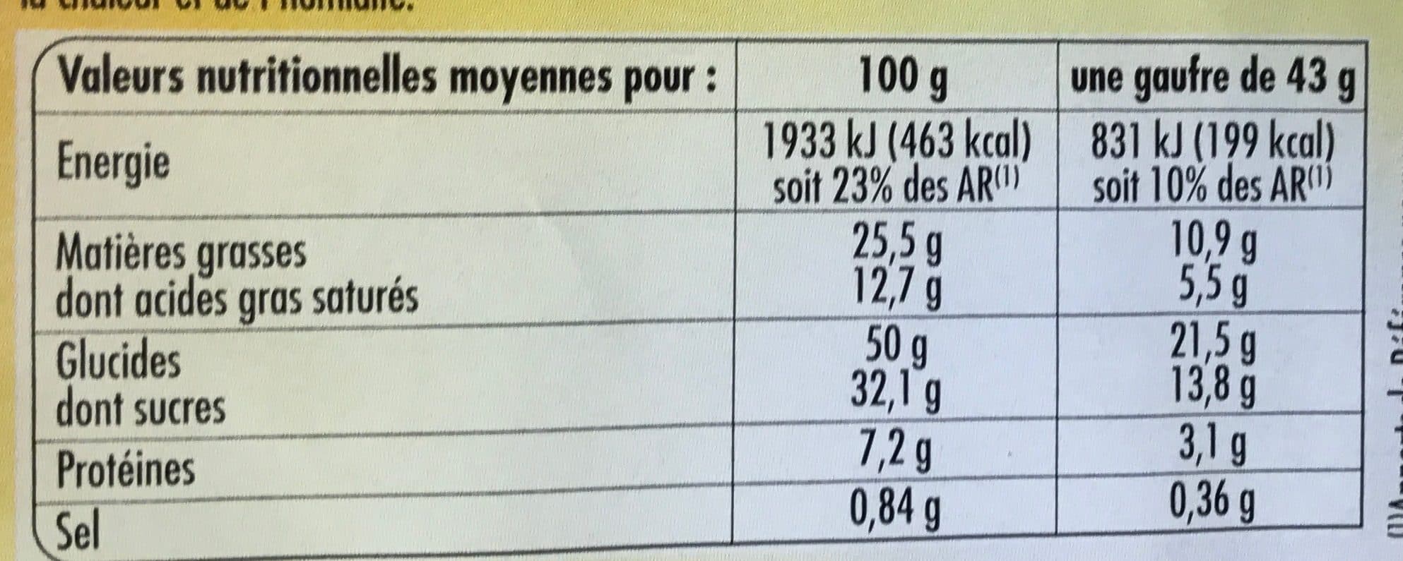 Netto Gaufres molles poudrées x6 - 260 g (Netto) packshot