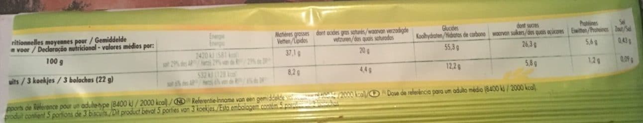 Chabrior Les gaufrettes praliné packshot