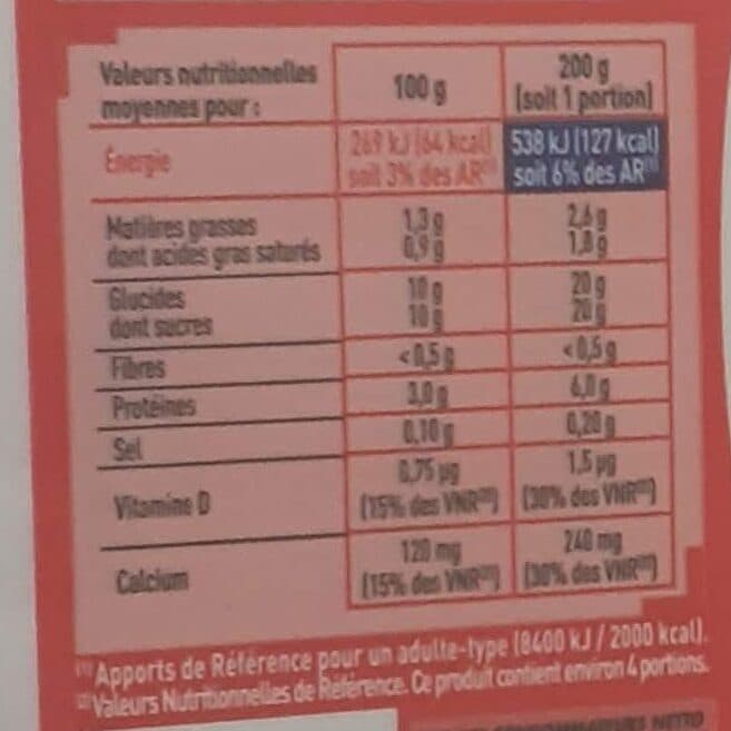 Netto Yaourt à boire framboise packshot