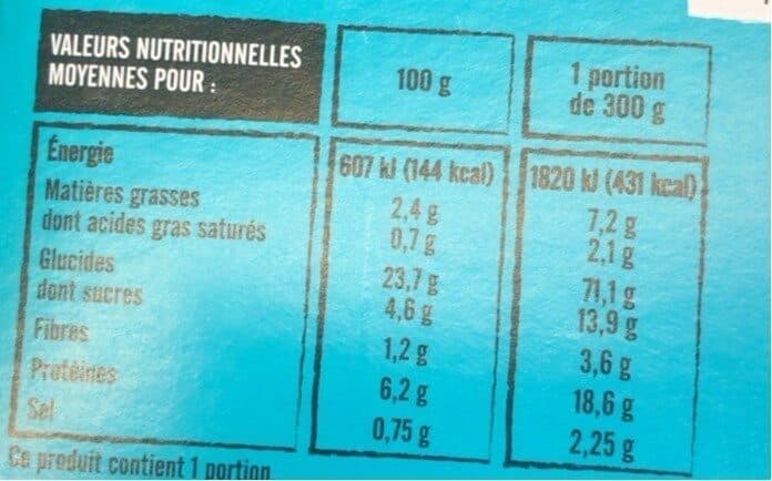 Intermarché PORC AU CARAMEL ET RIZ BASMATI 300g packshot