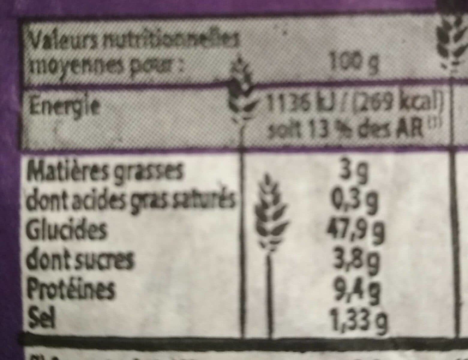 Intermarché Baguette de pain constance aux céréales packshot