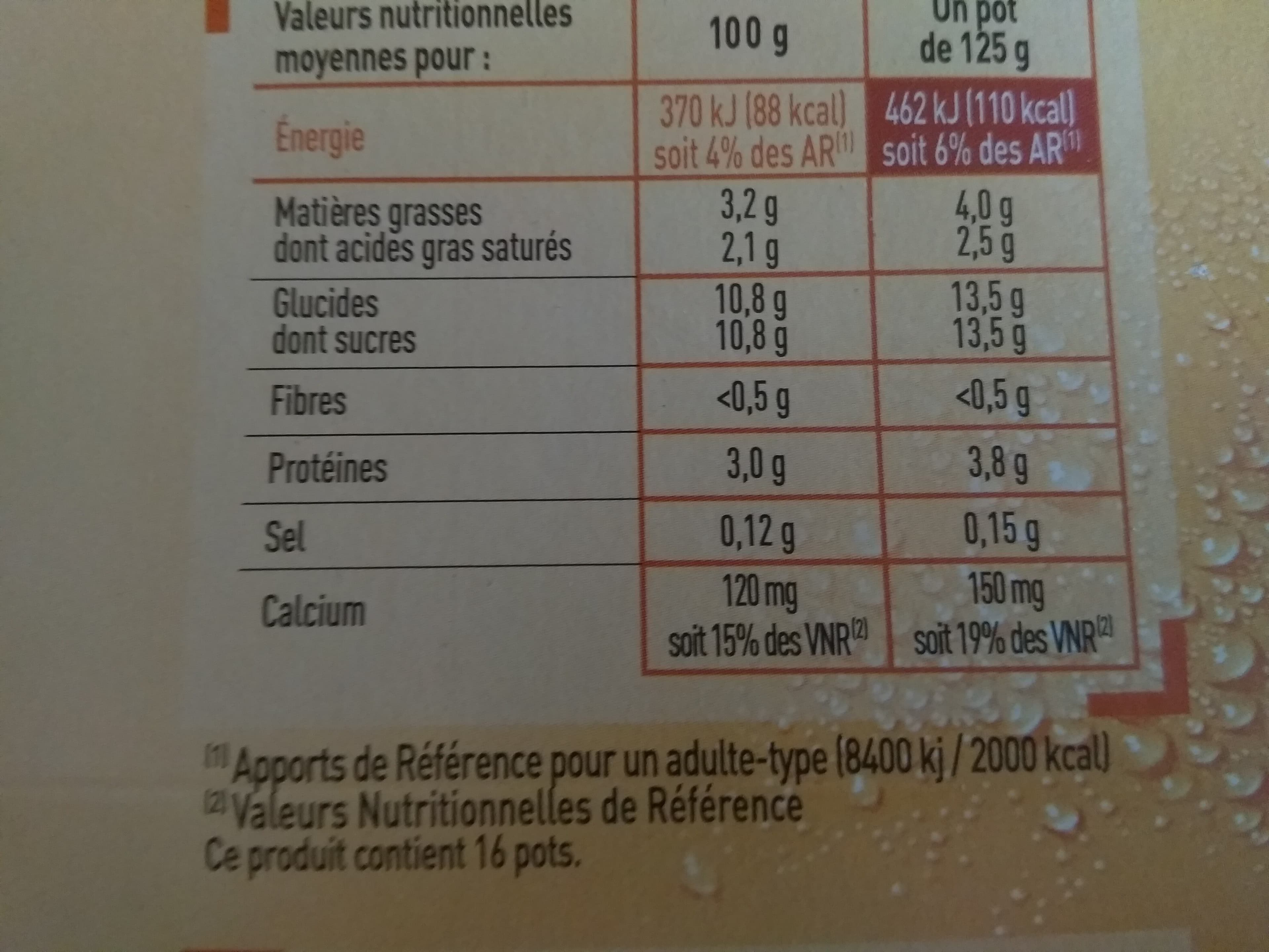 Netto Yaourt nature sucre de canne 16x125g packshot