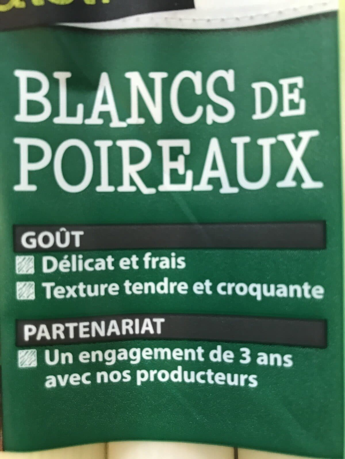 Mon Marché Plaisir Blancs de Poireaux packshot