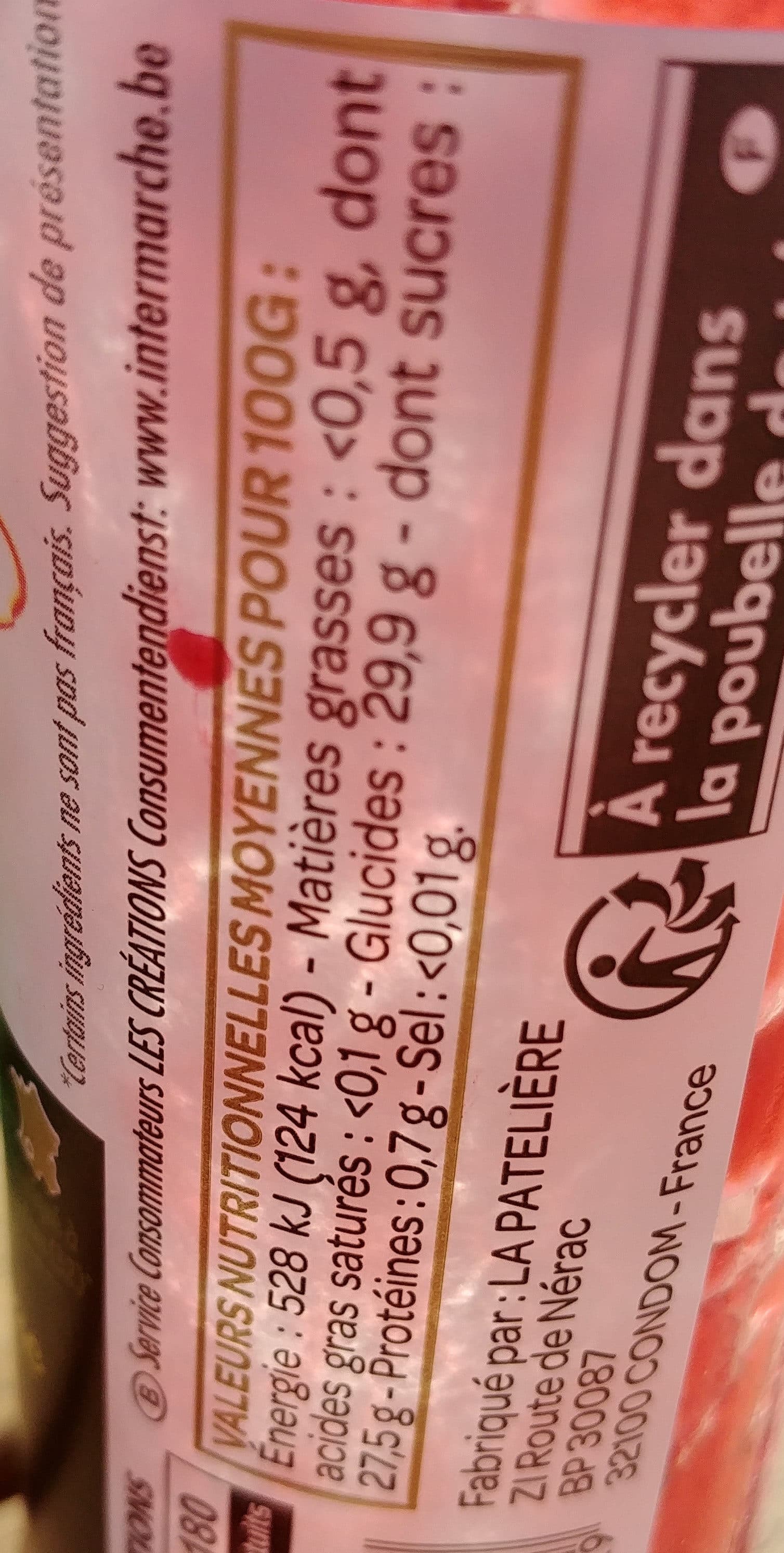 Les Creations Coulis de framboises packshot