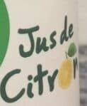 Bouton d'or Jus de citron bio packshot