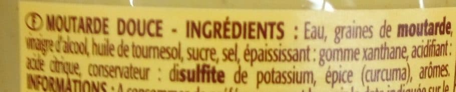 Bouton d'or Moutarde douce packshot