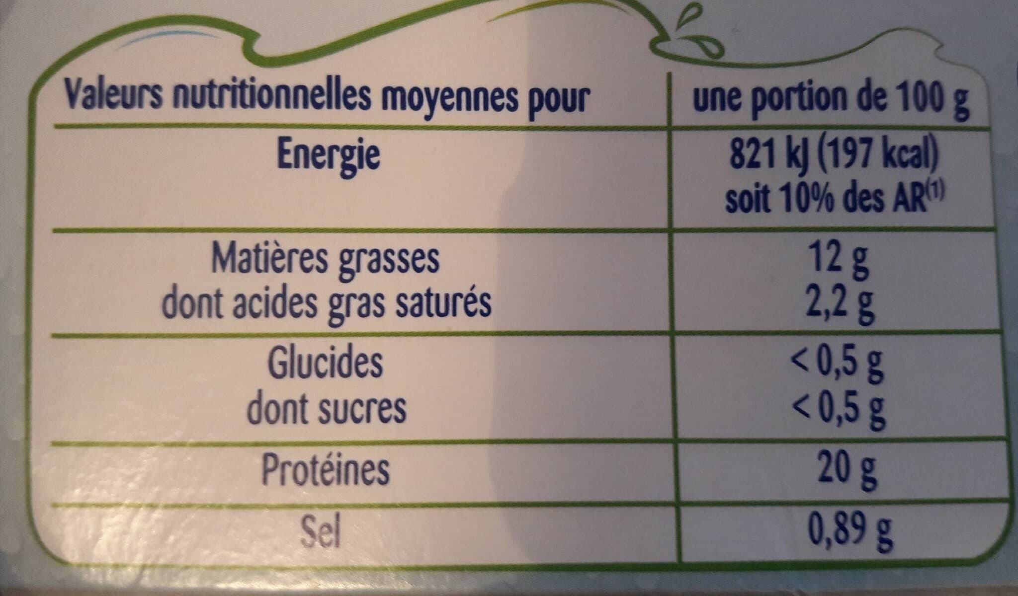 Intermarché Pave de saumon bio 200g packshot
