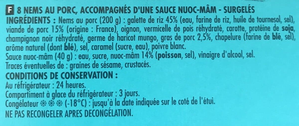 Itinéraire des Saveurs Mini nems packshot
