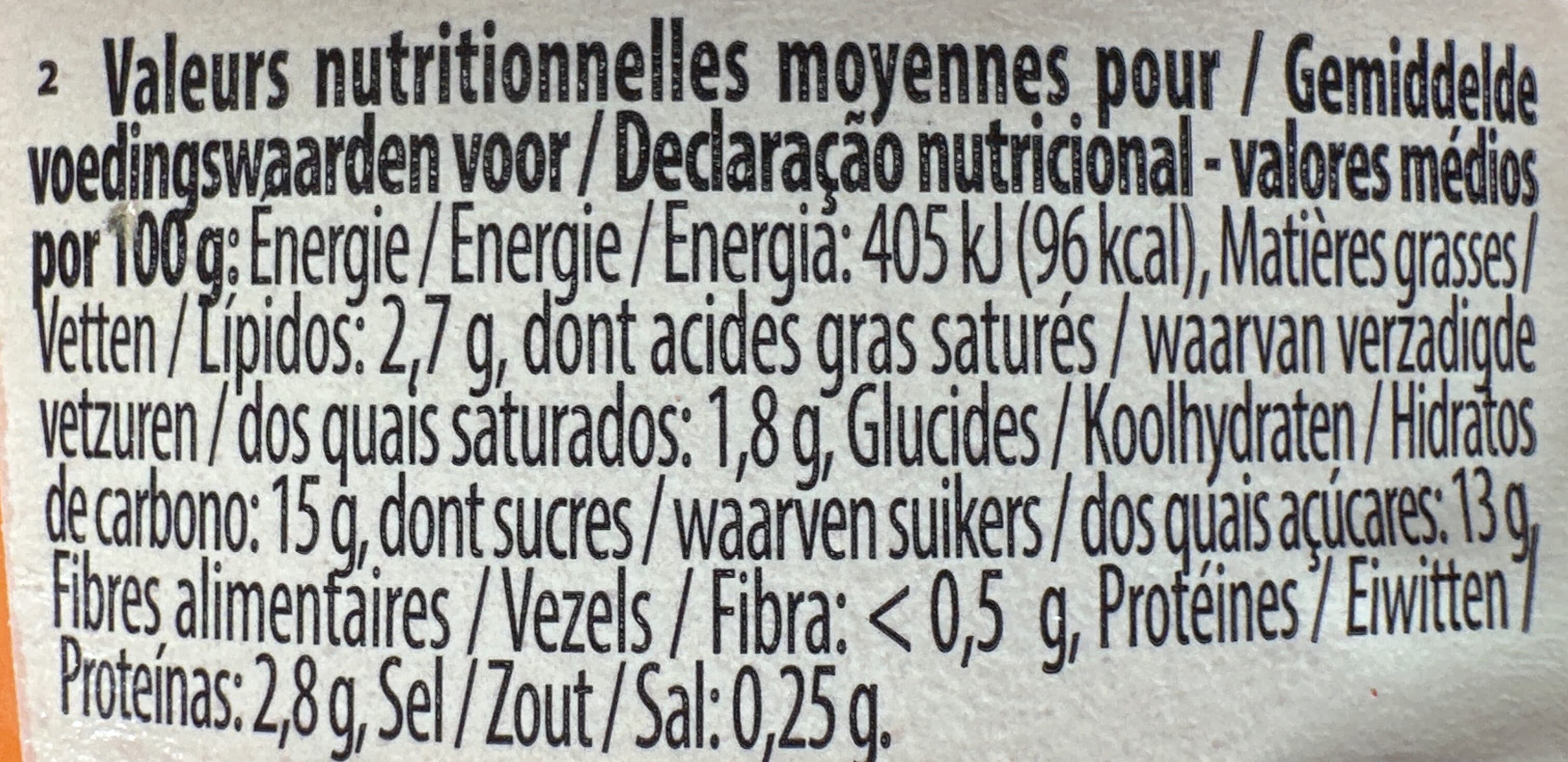 Paturages (Intermarché) Crème dessert saveur palet breton packshot