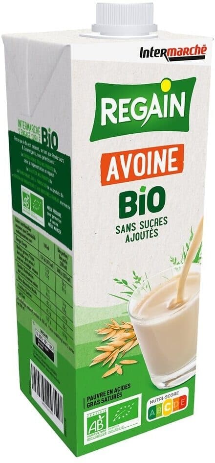 Les Mousquetaires Boisson avoine BIO 1l packshot