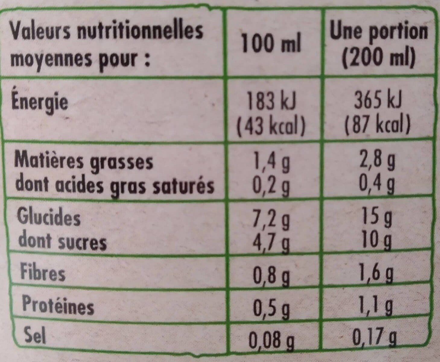 Les Mousquetaires Boisson avoine BIO 1l packshot