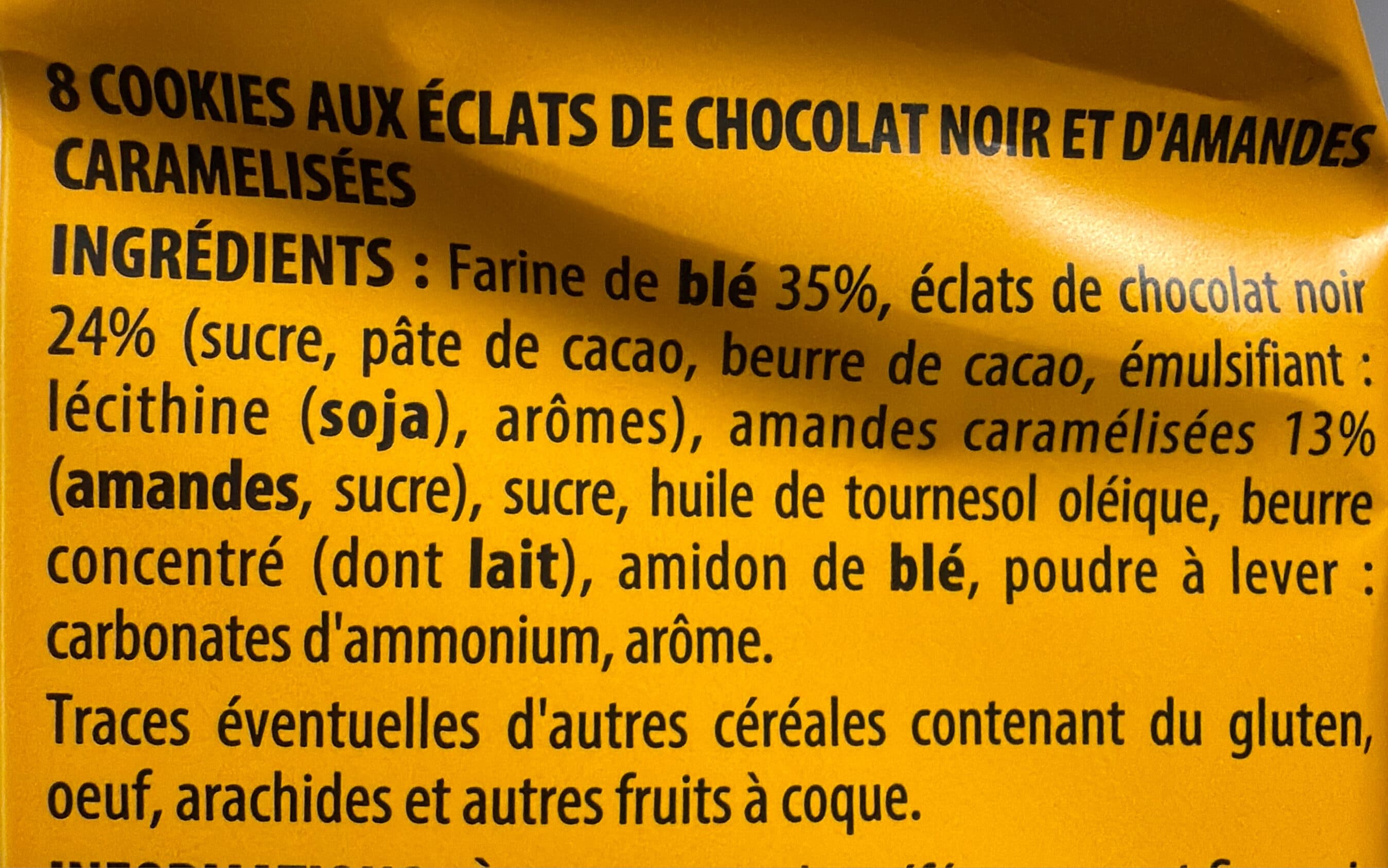 Chabrior Cookies Maxi Pépites Chocolat & amandes caramélisées packshot