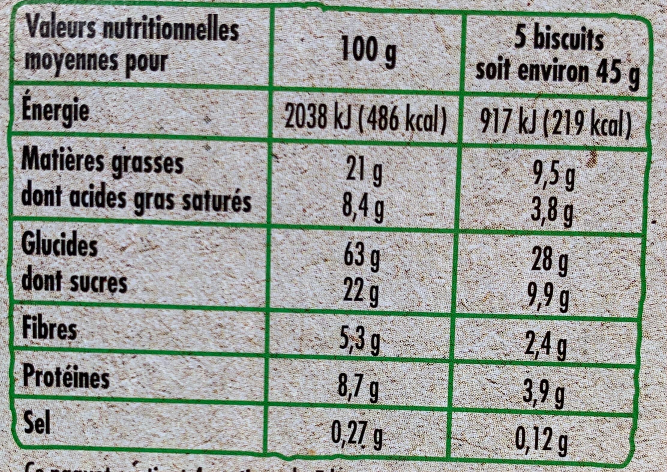Chabrior Sablé céréales nappés chocolat noir BIO - 180g packshot