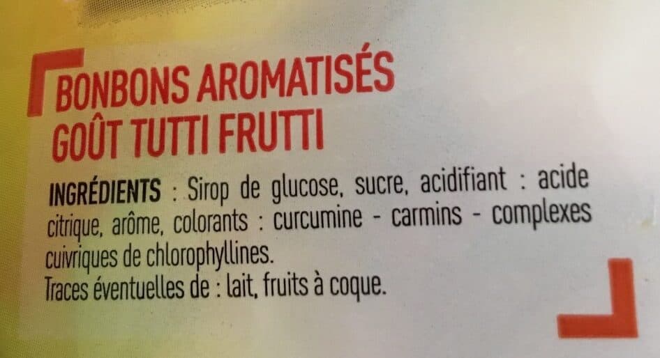 Netto Bonbons acidulés goût tutti frutti - 250g packshot