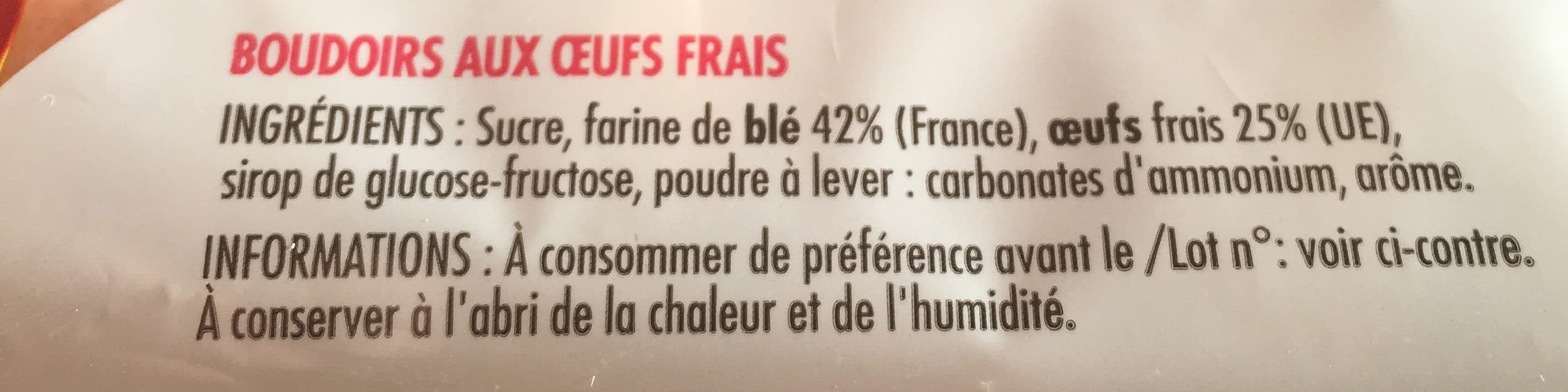 Chabrior Boudoirs 400g packshot