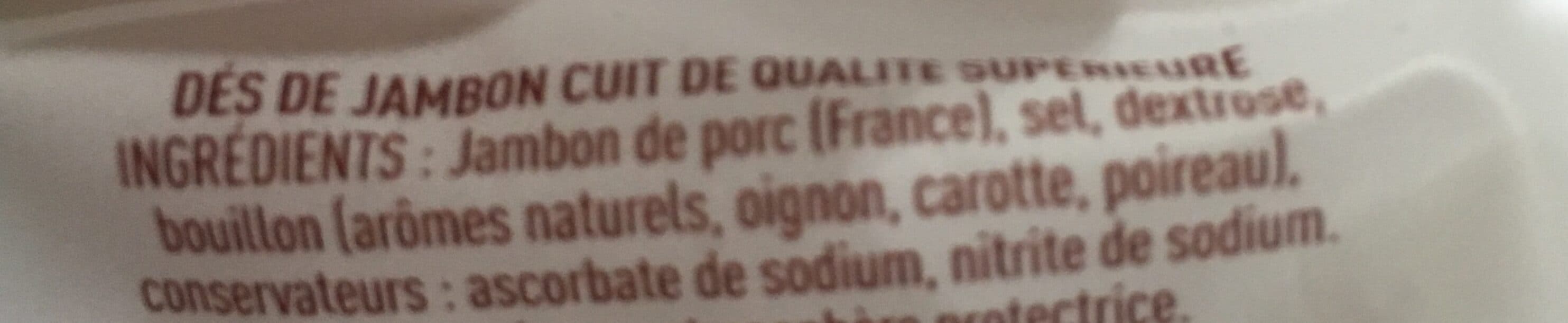 Monique ranou Maxi dés de jambon qualité supérieure packshot