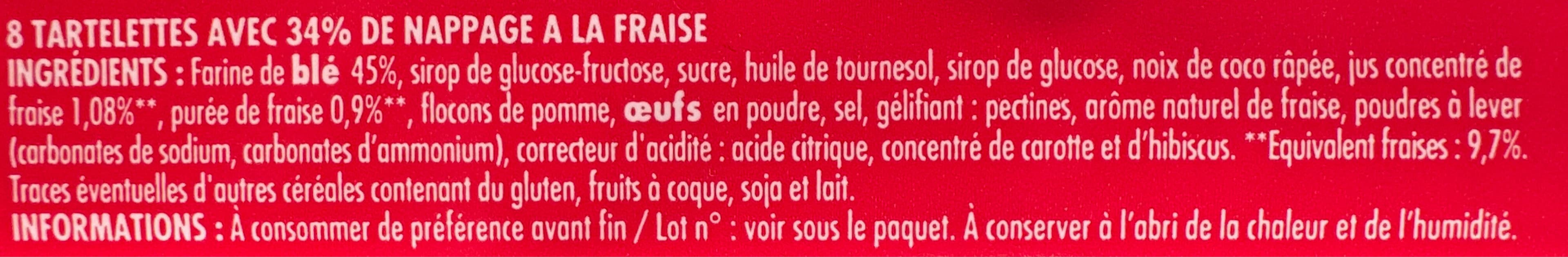 Chabrior Tartelettes fraise rondes 150g - P'tits Prods packshot
