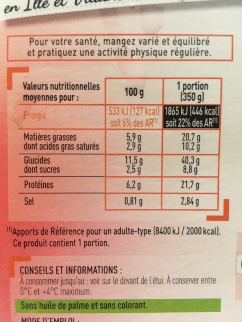 Netto LASAGNE BOLOGNAISE 350g packshot