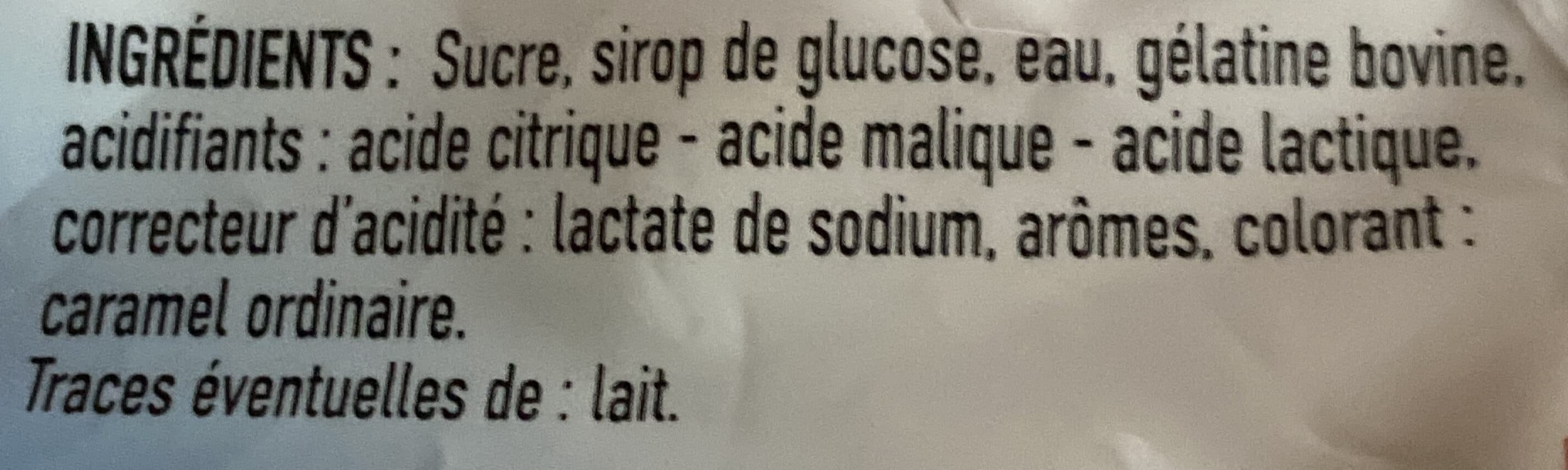 Netto Bonbons piquants goût Cola packshot