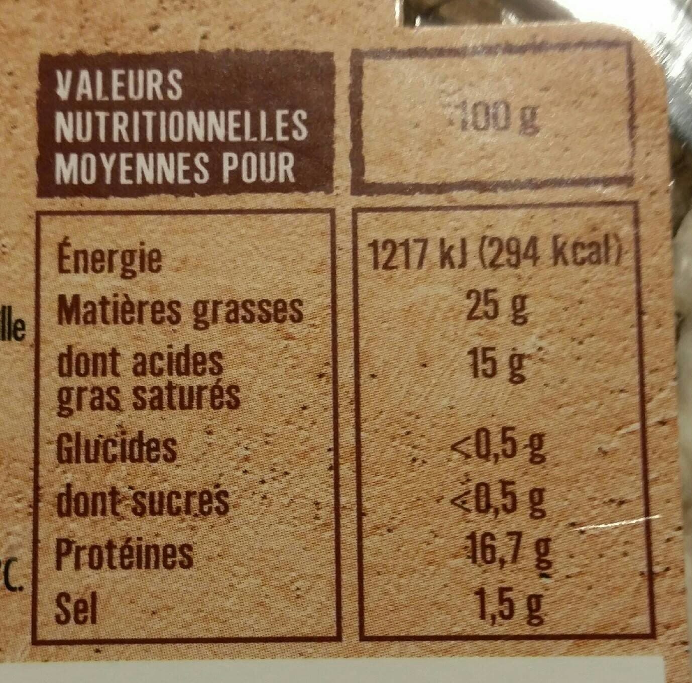 Intermarché Mothais sur feuille au lait cru packshot